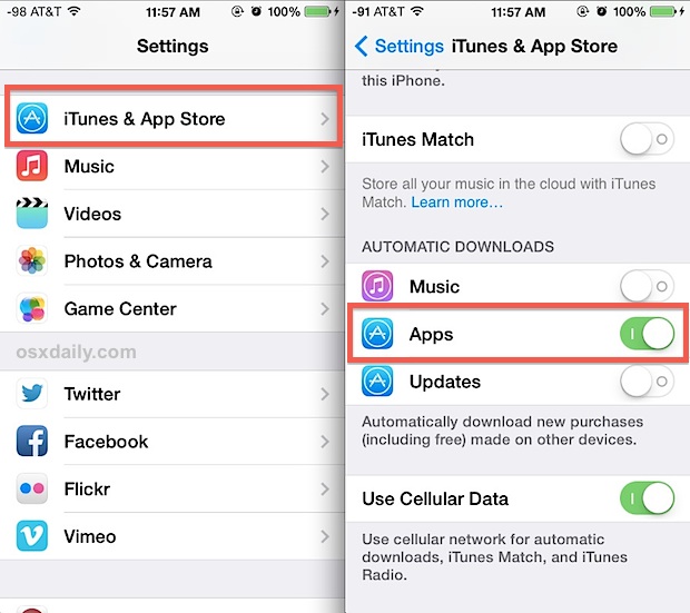 How to get apps downloaded itunes mac onto phone android
